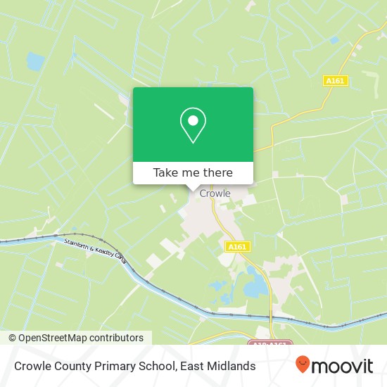 Crowle County Primary School map