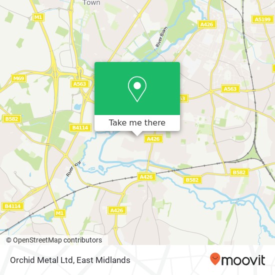 Orchid Metal Ltd map