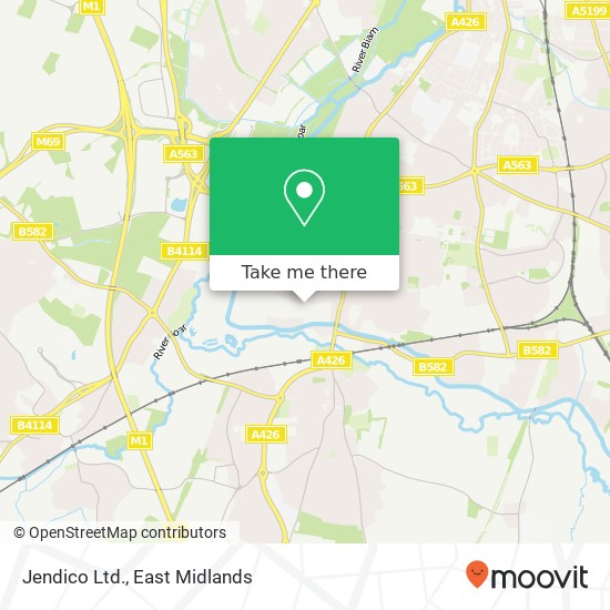 Jendico Ltd. map