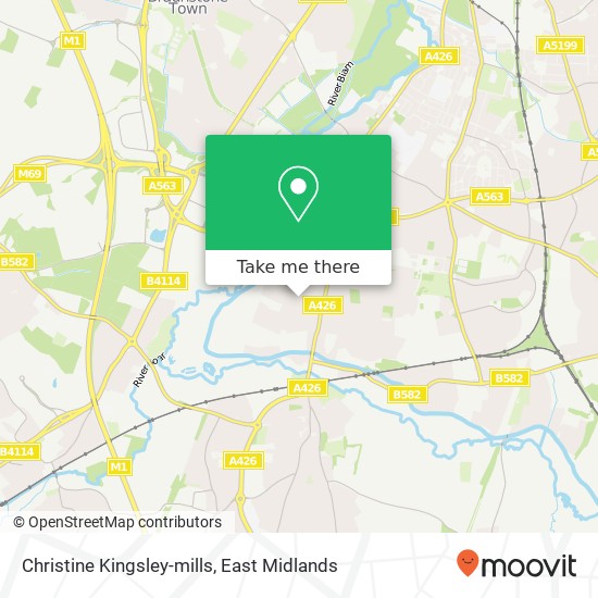 Christine Kingsley-mills map