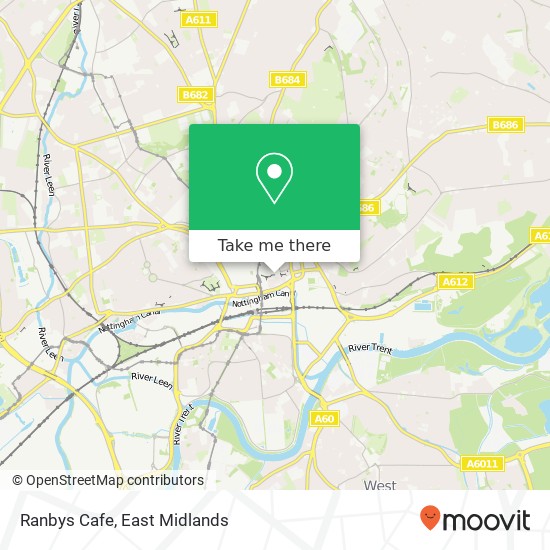 Ranbys Cafe map