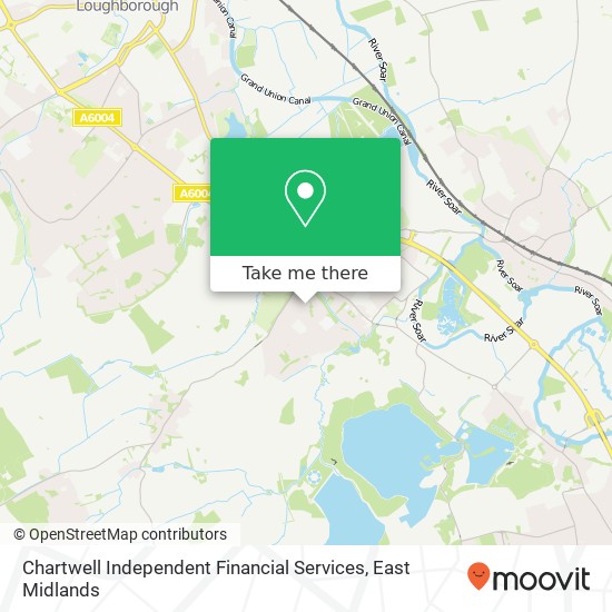 Chartwell Independent Financial Services map