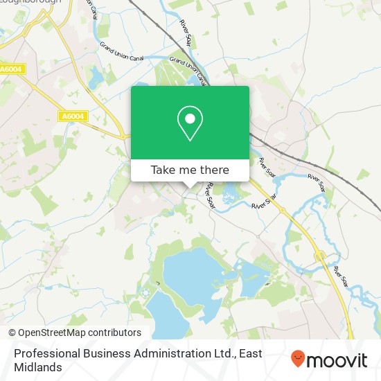 Professional Business Administration Ltd. map