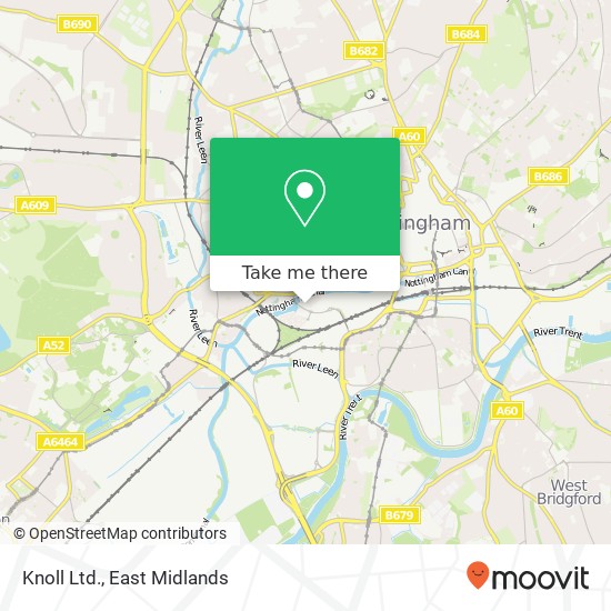 Knoll Ltd. map
