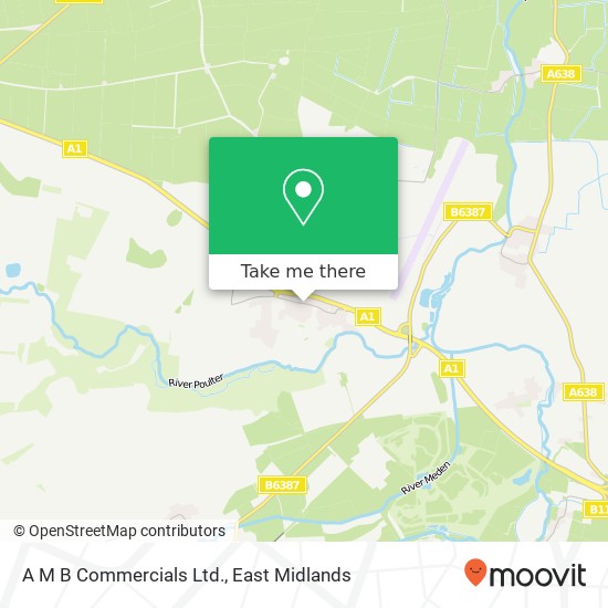 A M B Commercials Ltd. map