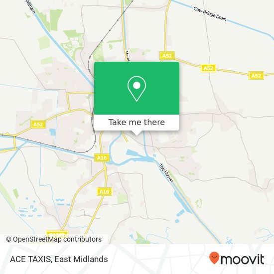 ACE TAXIS map