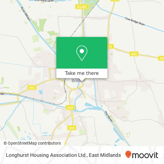 Longhurst Housing Association Ltd. map