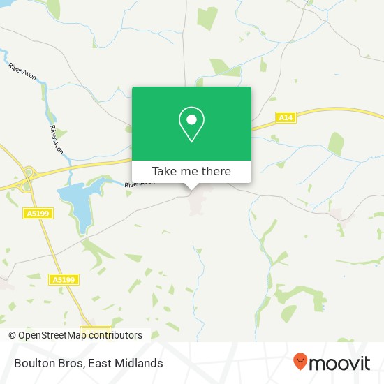 Boulton Bros map