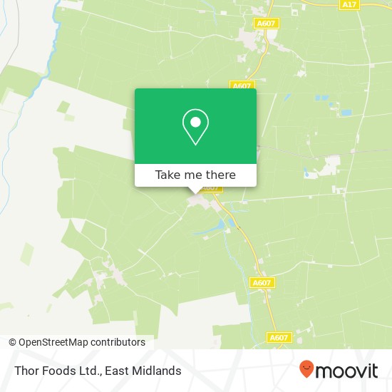 Thor Foods Ltd. map
