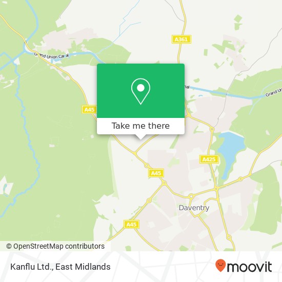 Kanflu Ltd. map