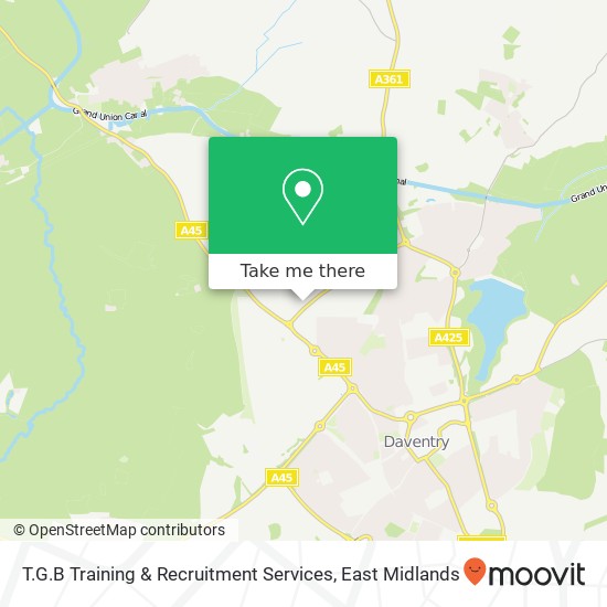T.G.B Training & Recruitment Services map