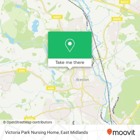 Victoria Park Nursing Home map