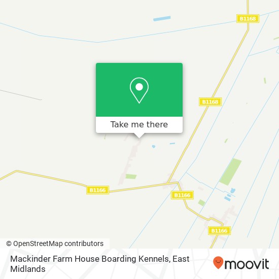 Mackinder Farm House Boarding Kennels map
