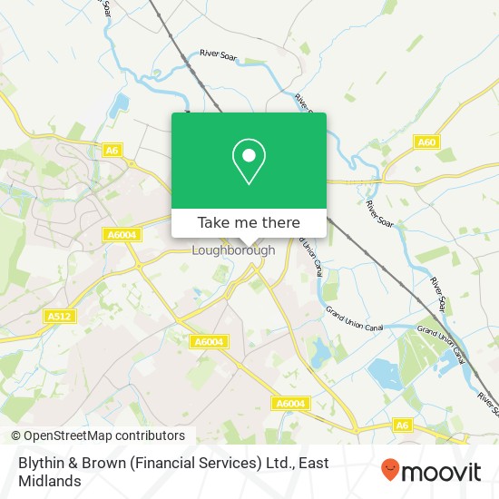 Blythin & Brown (Financial Services) Ltd. map