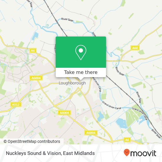 Nuckleys Sound & Vision map