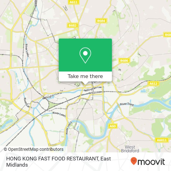 HONG KONG FAST FOOD RESTAURANT map