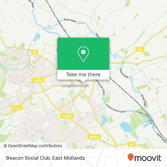 Beacon Social Club map