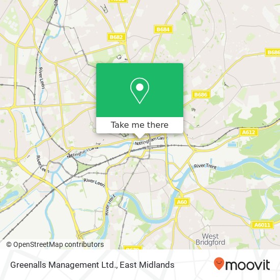 Greenalls Management Ltd. map