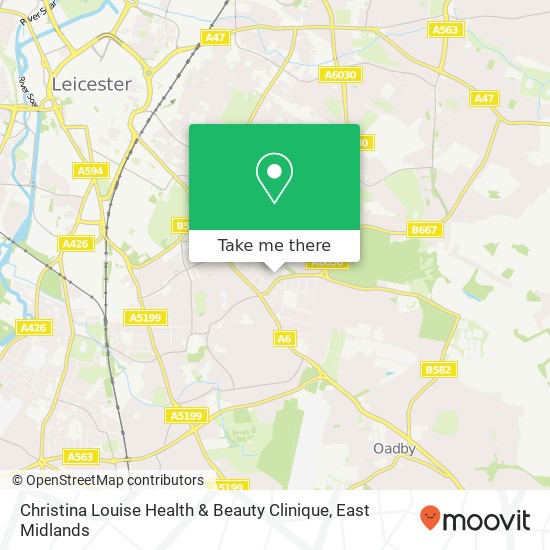 Christina Louise Health & Beauty Clinique map