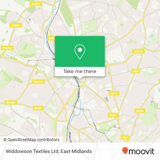 Widdowson Textiles Ltd map