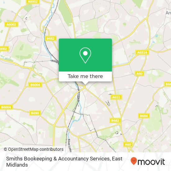 Smiths Bookeeping & Accountancy Services map