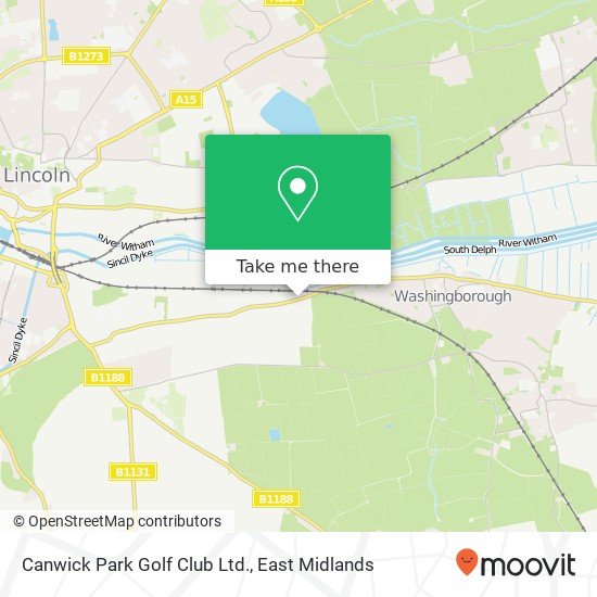 Canwick Park Golf Club Ltd. map