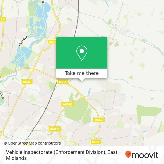 Vehicle Inspectorate (Enforcement Division) map