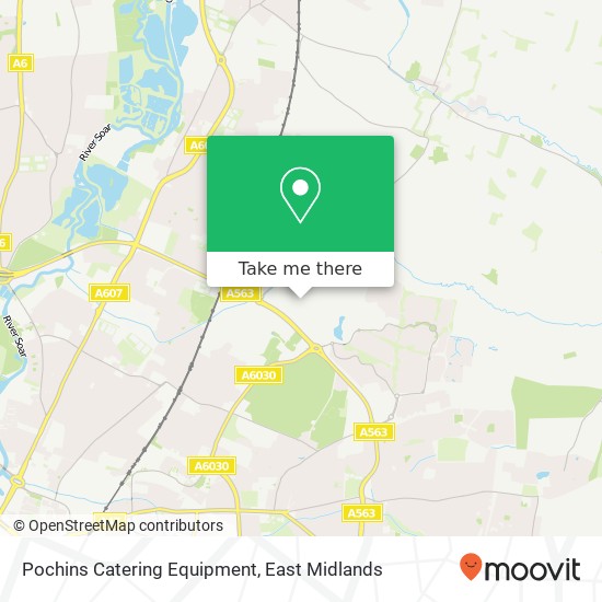 Pochins Catering Equipment map