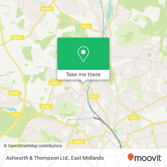 Ashworth & Thompson Ltd. map
