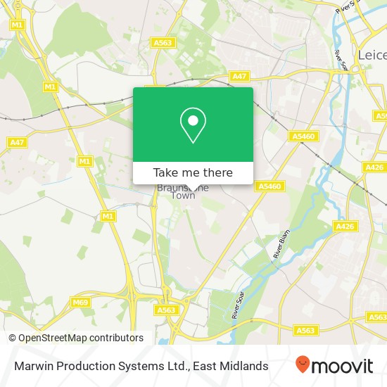 Marwin Production Systems Ltd. map