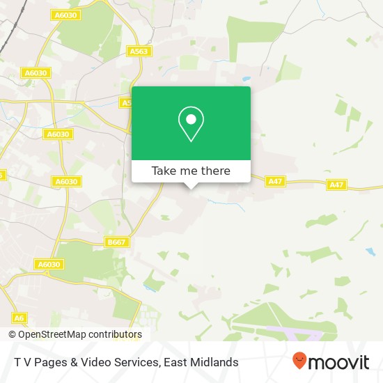 T V Pages & Video Services map