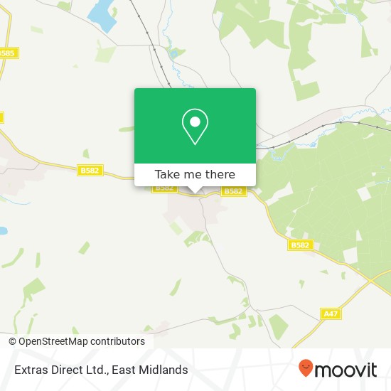 Extras Direct Ltd. map