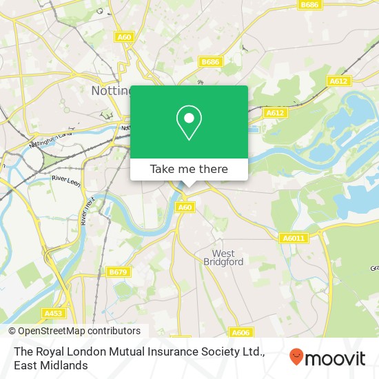 The Royal London Mutual Insurance Society Ltd. map