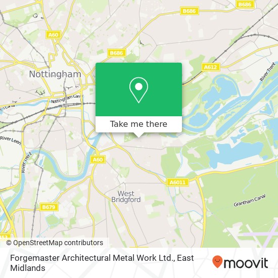 Forgemaster Architectural Metal Work Ltd. map