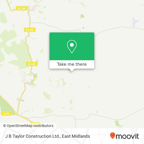 J B Taylor Construction Ltd. map