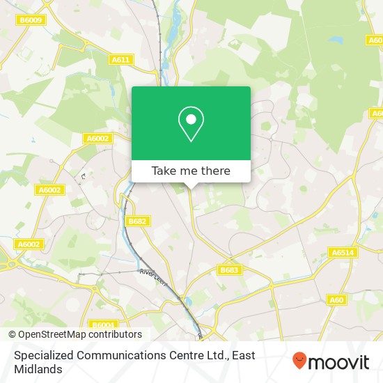 Specialized Communications Centre Ltd. map
