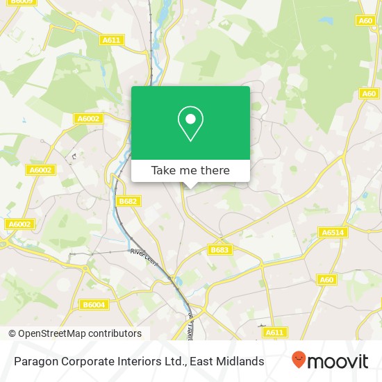 Paragon Corporate Interiors Ltd. map
