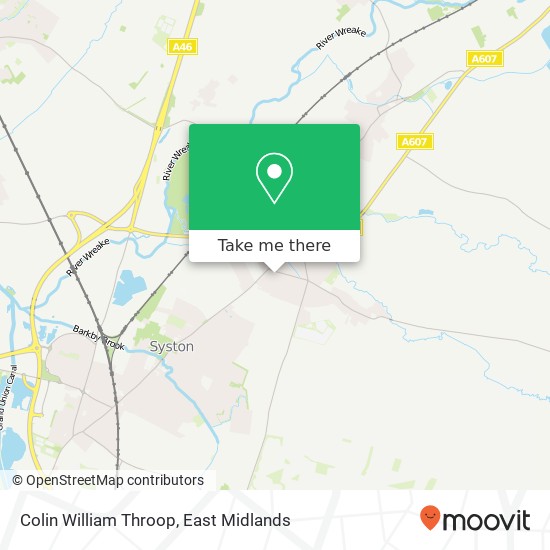 Colin William Throop map