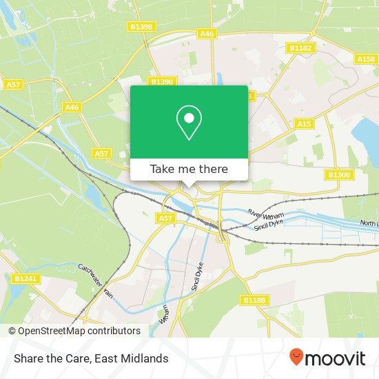 Share the Care map