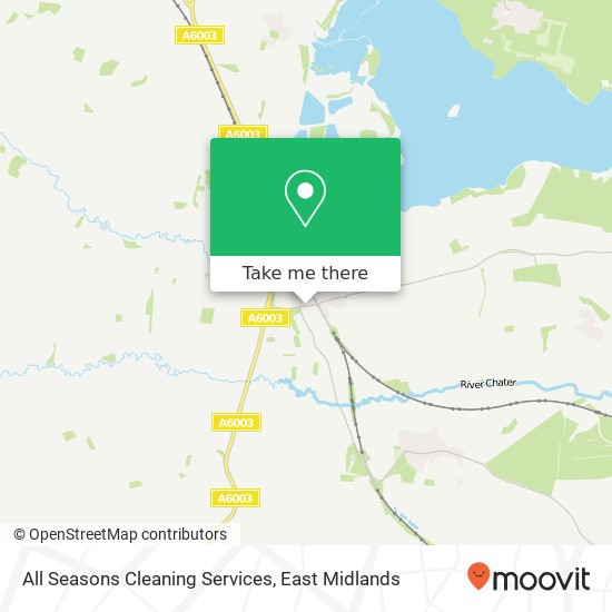 All Seasons Cleaning Services map