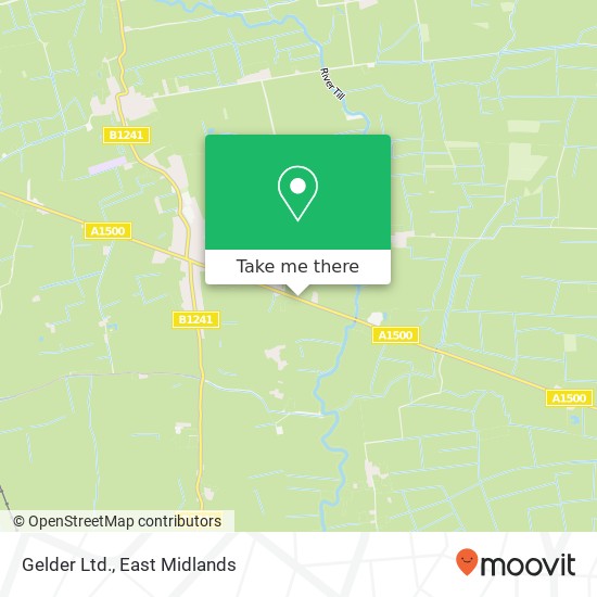 Gelder Ltd. map