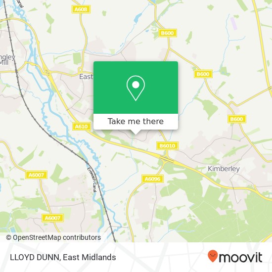 LLOYD DUNN map
