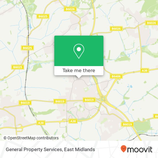 General Property Services map