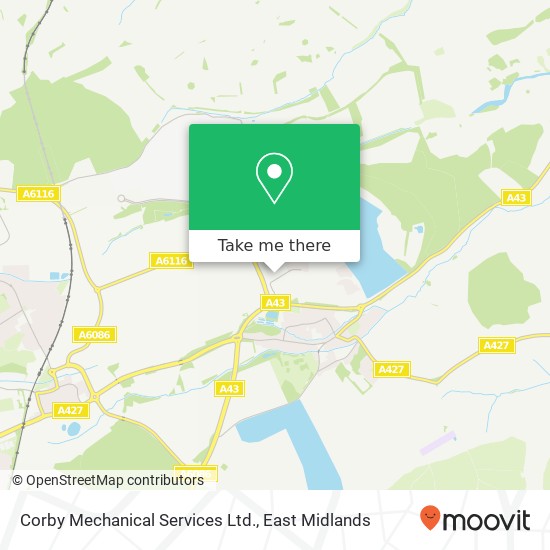Corby Mechanical Services Ltd. map