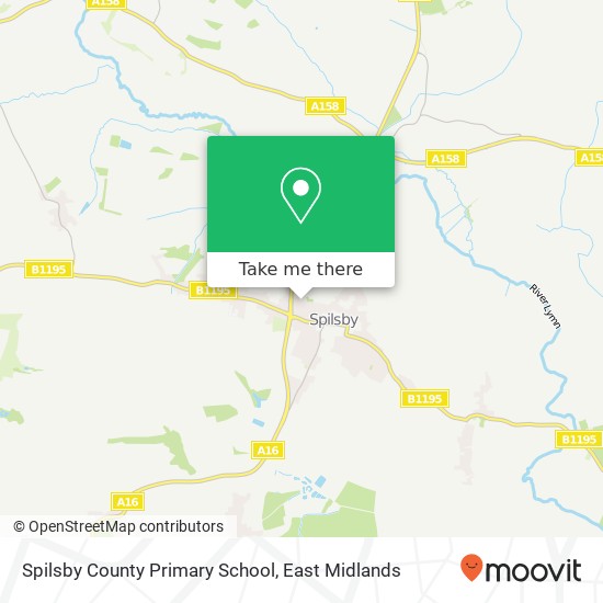 Spilsby County Primary School map