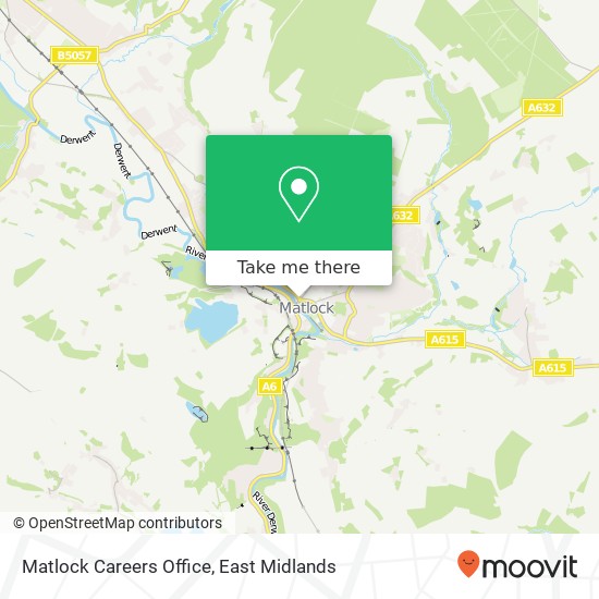 Matlock Careers Office map