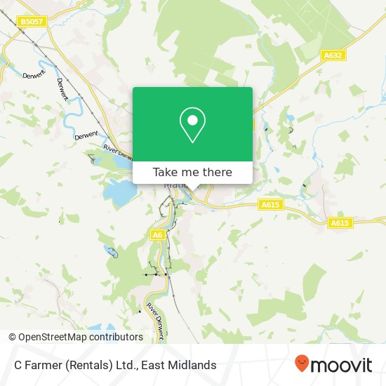 C Farmer (Rentals) Ltd. map
