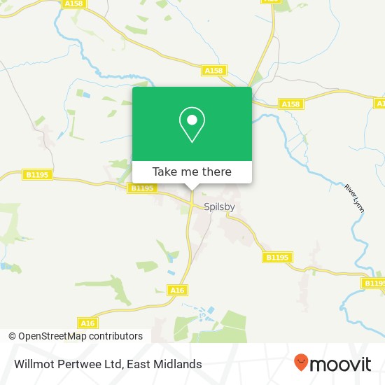 Willmot Pertwee Ltd map