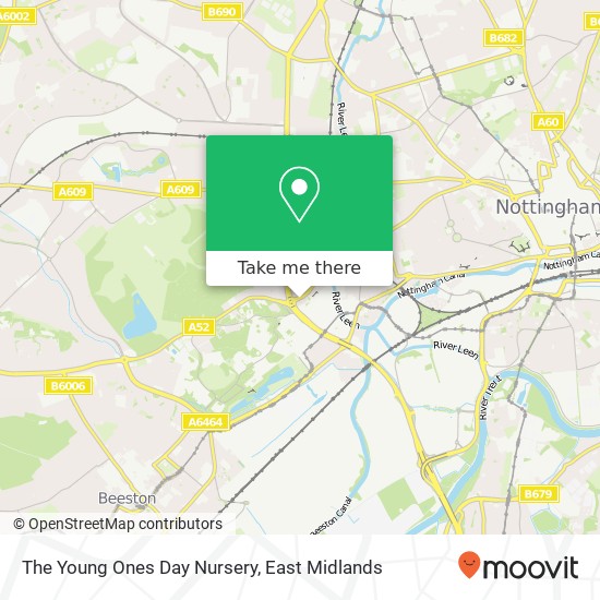 The Young Ones Day Nursery map