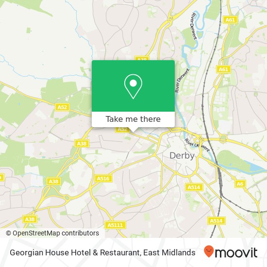Georgian House Hotel & Restaurant map